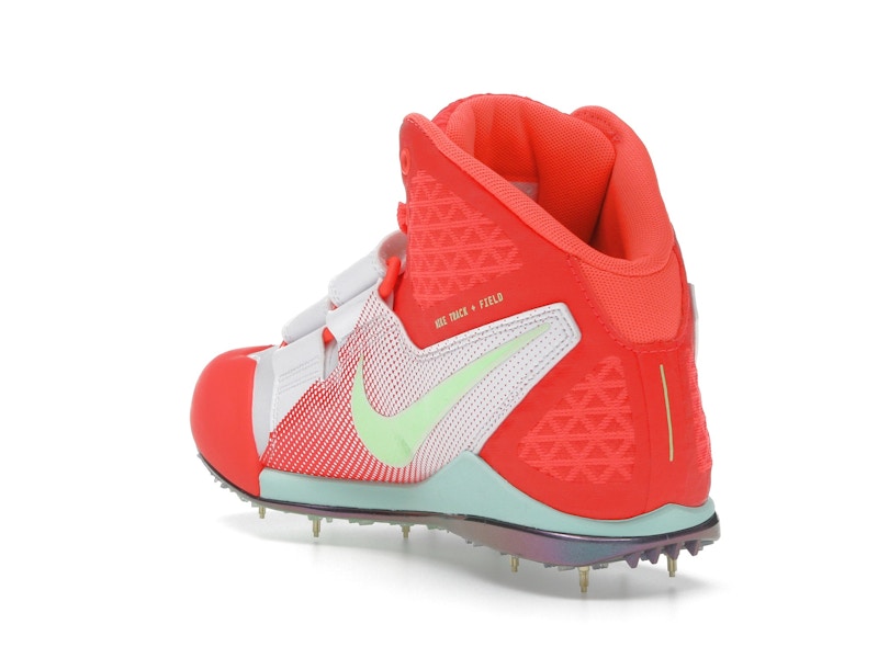 Nike Zoom Javelin Elite 3 White Hyper Orange Lime Blast Bright Crimson