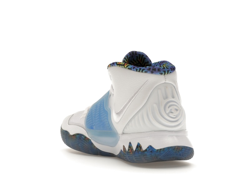 Nike Kyrie 6 White Sapphire Crimson (GS)