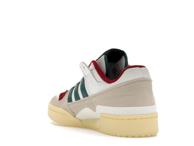 adidas Forum Low White Teal Burgundy