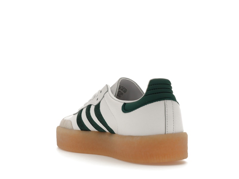 adidas Sambae White Collegiate Green Gum (Women's)