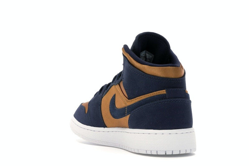 Jordan 1 Mid Obsidian Desert Ochre (GS)