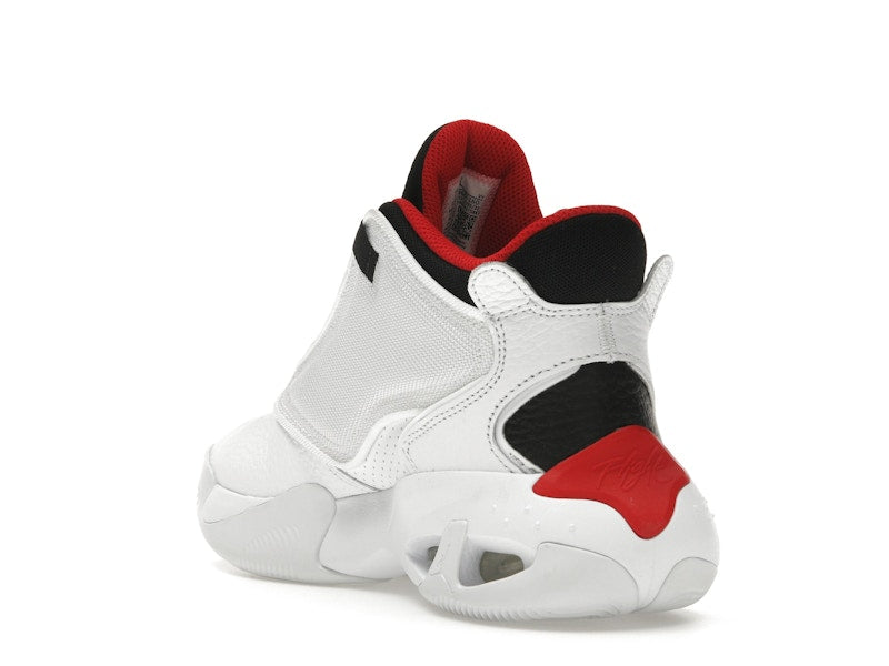 Jordan Max Aura 4 White Black University Red