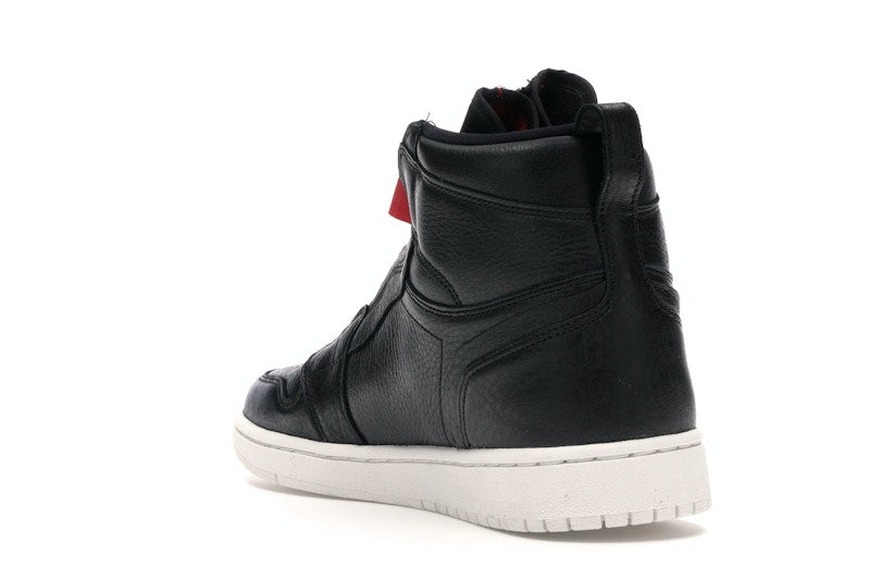 Jordan 1 Retro High Zip Black Gym Red Phantom (Women's)