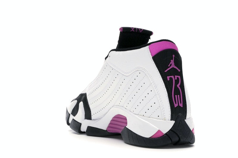 Jordan 14 Retro Fuchsia Flash Black Toe (GS)