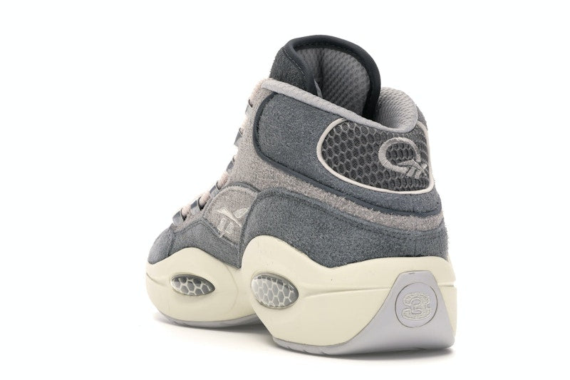 Reebok Question Mid Grey Suede