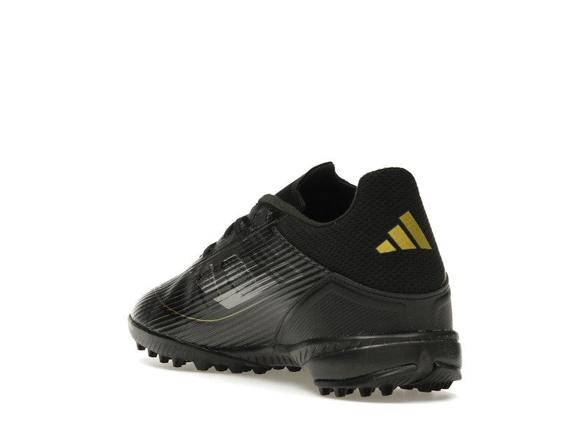 adidas F50 League Turf Core Black Iron Metallic Gold Metallic