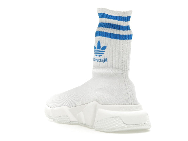 Balenciaga x adidas Speed Trainer White Blue