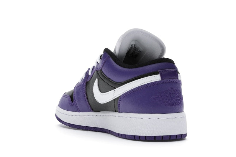 Jordan 1 Low Court Purple Black (GS)
