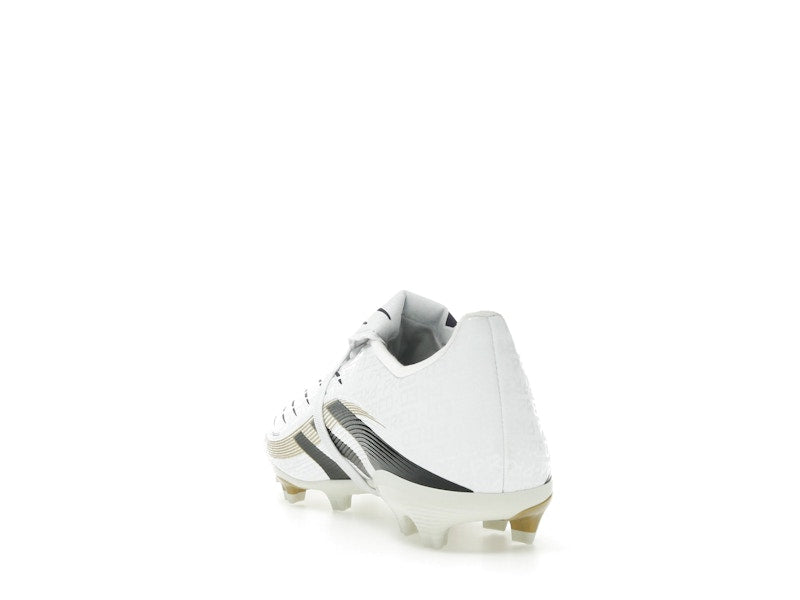adidas Predator League Fold-Over Tongue FG/MG Cloud White Core Black Gold Metallic (GS)