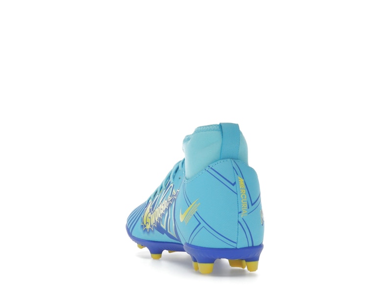 Nike Mercurial Superfly 9 Club KM FG/MG Baltic Blue White (GS)