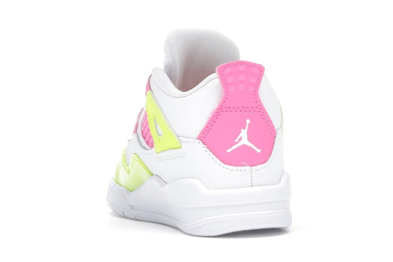 Jordan 4 Retro White Lemon Pink (TD)