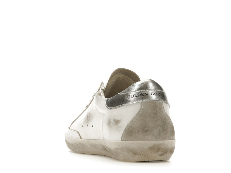 Golden Goose Super-Star White Silver (Women's)