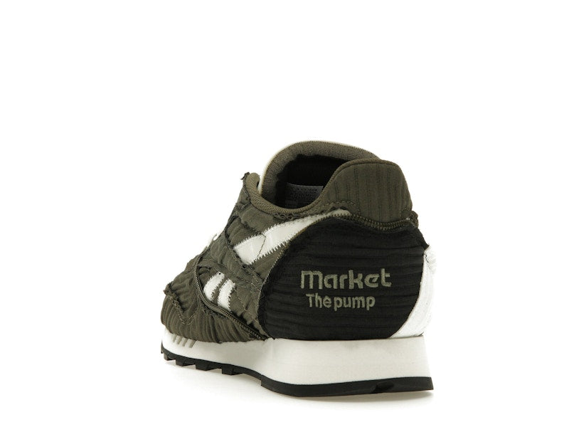 Reebok Classic Leather Pump Market Army Green