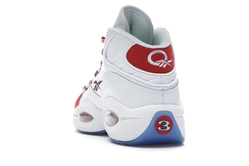 Reebok Question Mid Red Toe 25th Anniversary