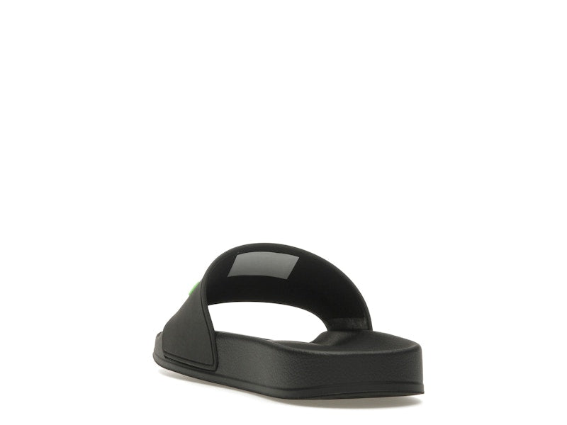Balenciaga Pool Slide Black Fluo Green (Women's)