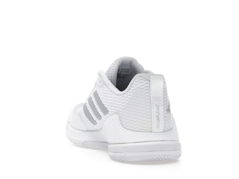 adidas Novaflight 2 Indoor Cloud White Silver Metallic (Women's)