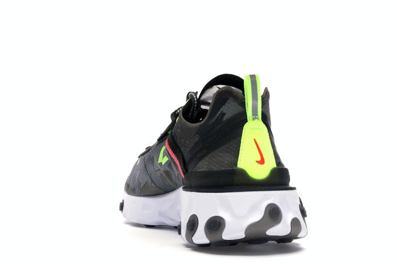 Nike React Element 87 Medium Olive Bright Crimson