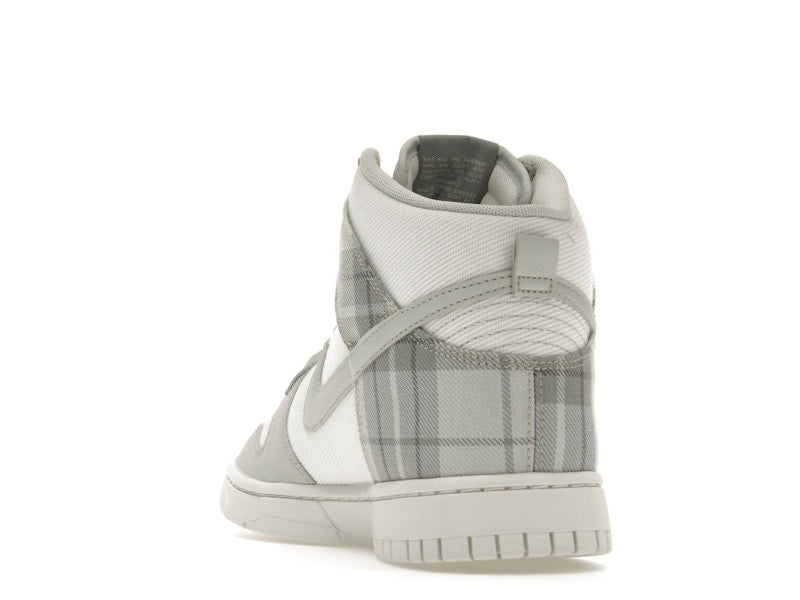 Nike Dunk High SE Tartan Plaid White Light Green