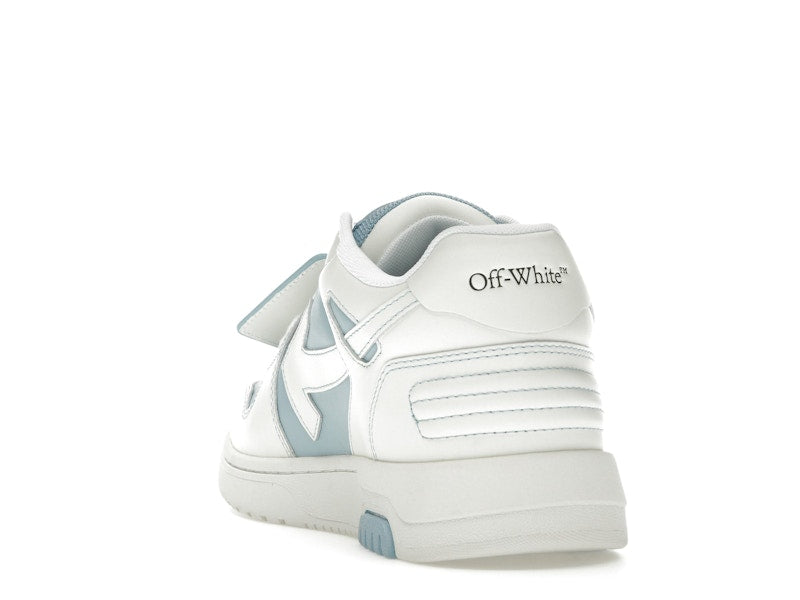 OFF-WHITE Out Of Office OOO Low Tops Light Blue White