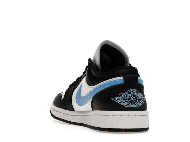 Jordan 1 Low Black University Blue White (Women's)