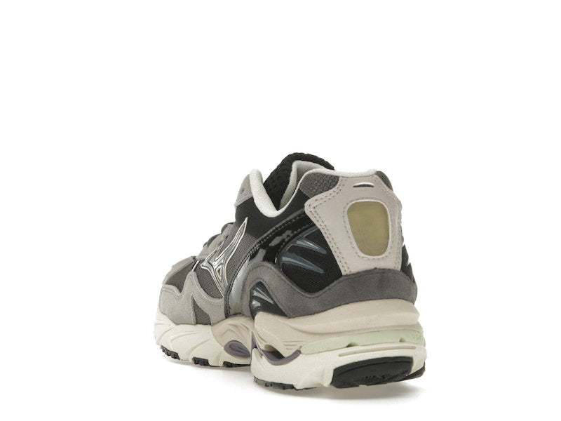 Mizuno Wave Rider 10 Dark Grey Lime Yellow