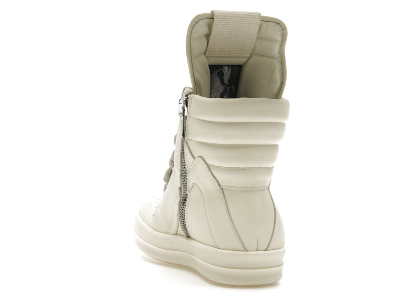 Rick Owens Lido Geobasket Big Lace Milk