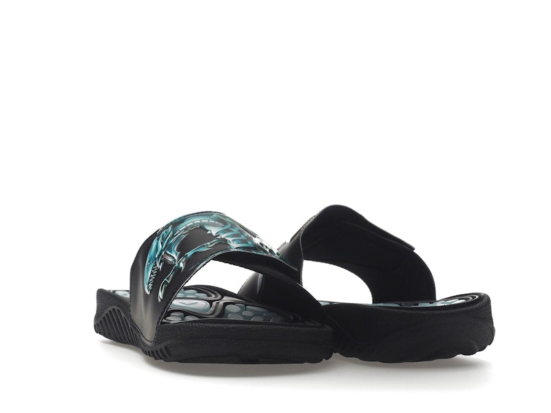 adidas Reptossage Hook-And-Loop Slides Yu-Gi-Oh! Blue Eyes White Dragon