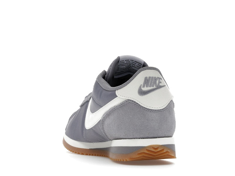 Nike Cortez Textile Cement Grey Gum Light Brown Safety Orange Sail (Women's)