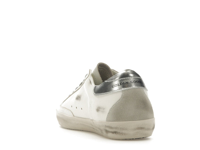 Golden Goose Super-Star White Silver