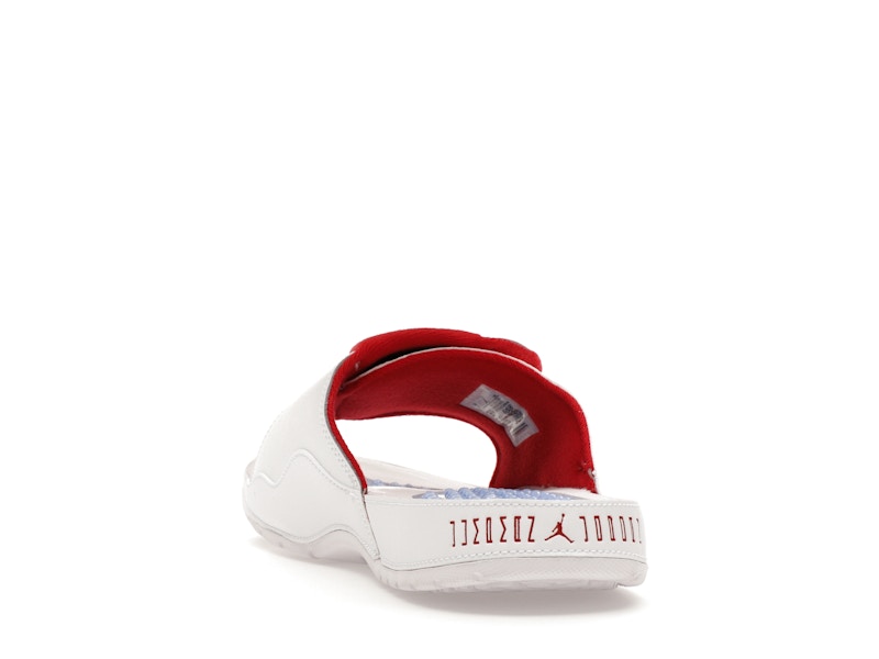 Jordan Hydro XI Retro White University Red
