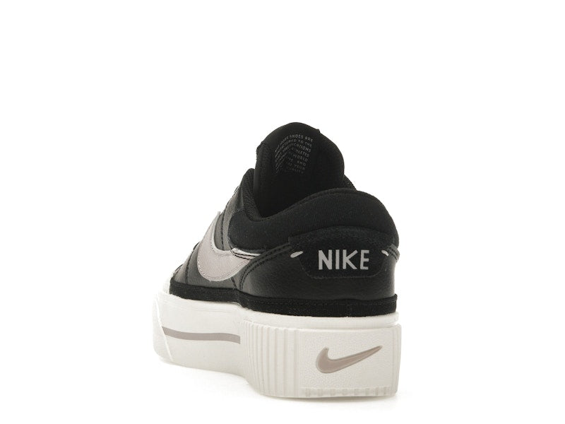 Nike Court Legacy Lift Black Sail Platinum Violet (Women's)
