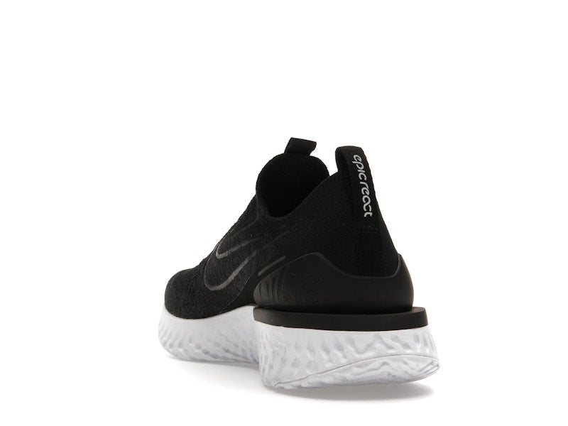 Nike Epic Phantom React Flyknit Black White