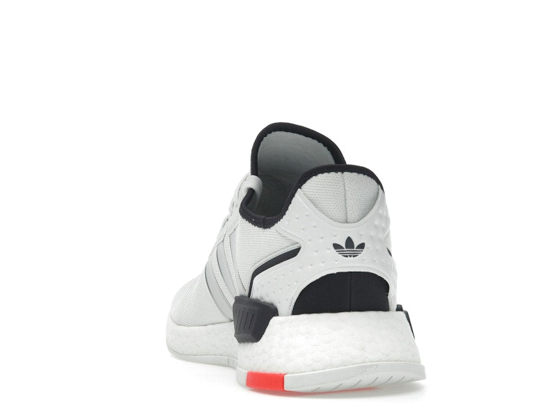 adidas NMD G1 Crystal White Grey Solar Red