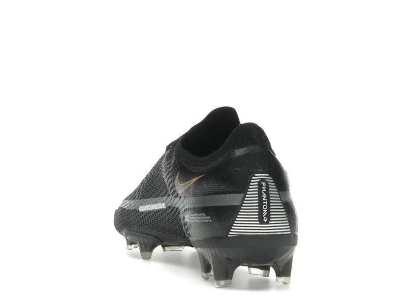 Nike Phantom GT2 Elite FG Black Metallic Dark Grey Metallic Gold
