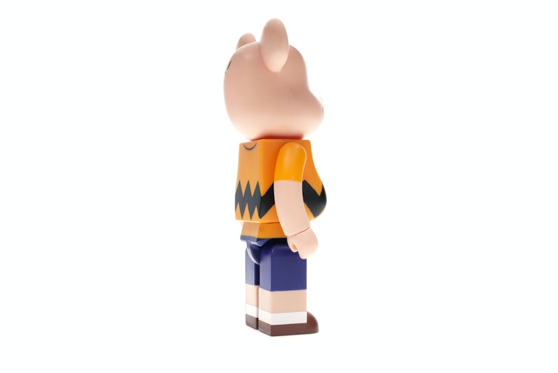 Bearbrick Charlie Brown 400% Yellow