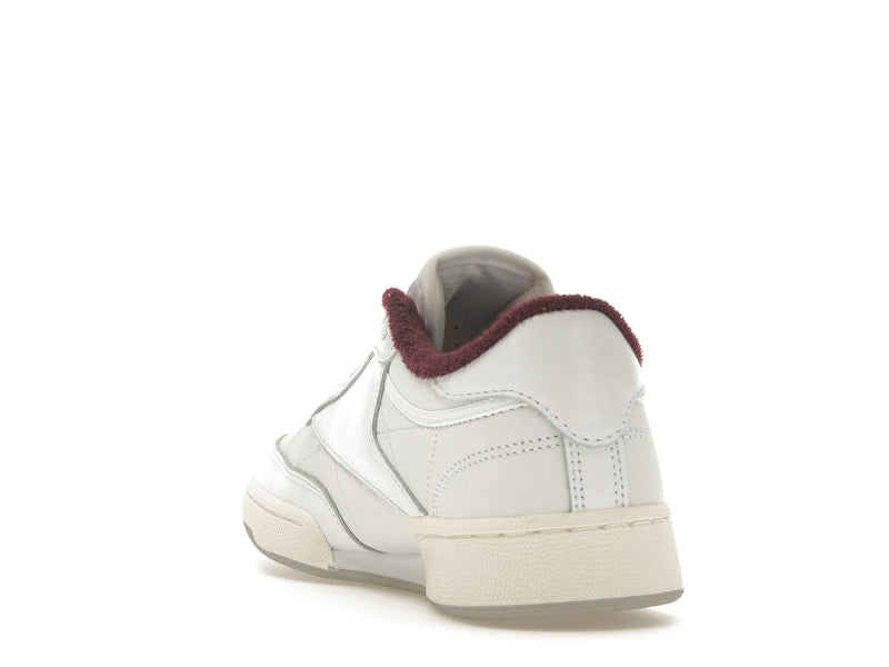 Reebok Club C 85 Packer Shoes Chalk White Maroon