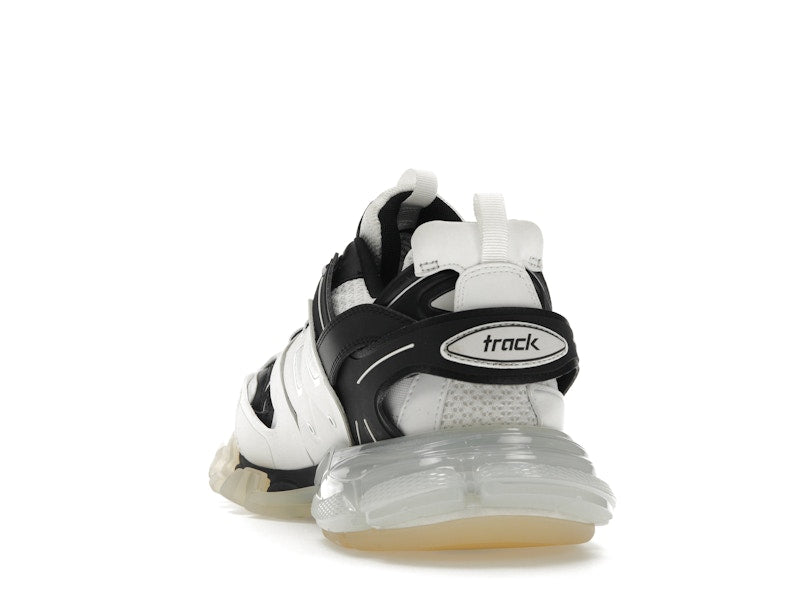 Balenciaga Track Clear Sole White Black