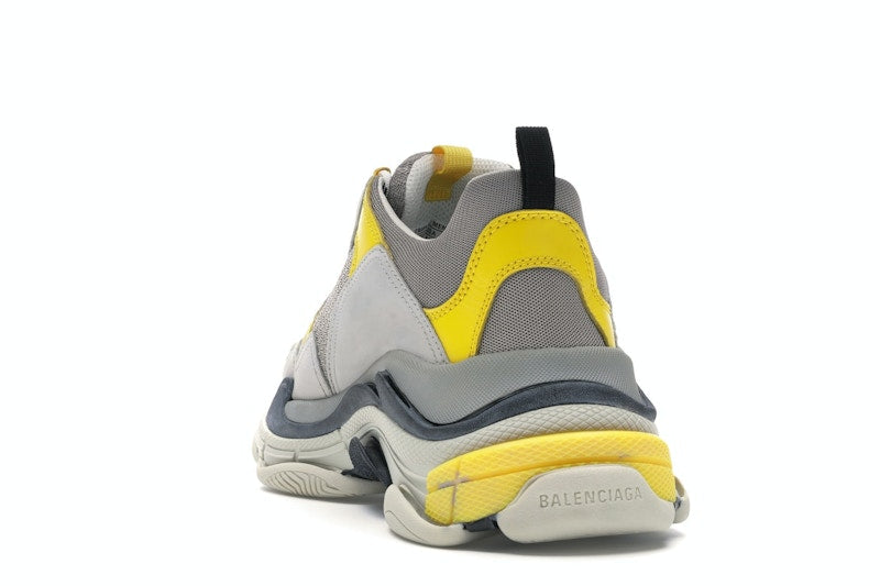 Balenciaga Triple S Grey Yellow Black