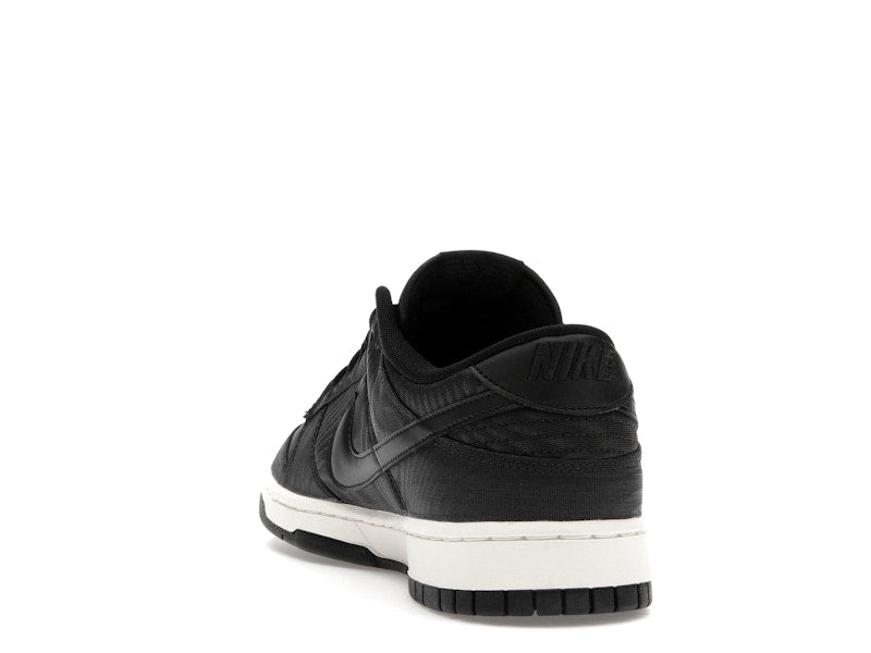 Nike Dunk Low Black Canvas
