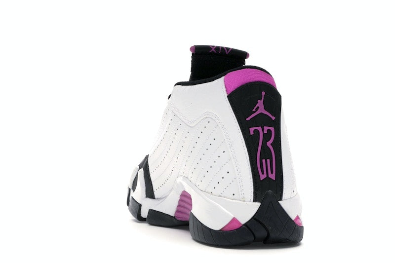 Jordan 14 Retro Fuchsia Flash Black Toe (GS)