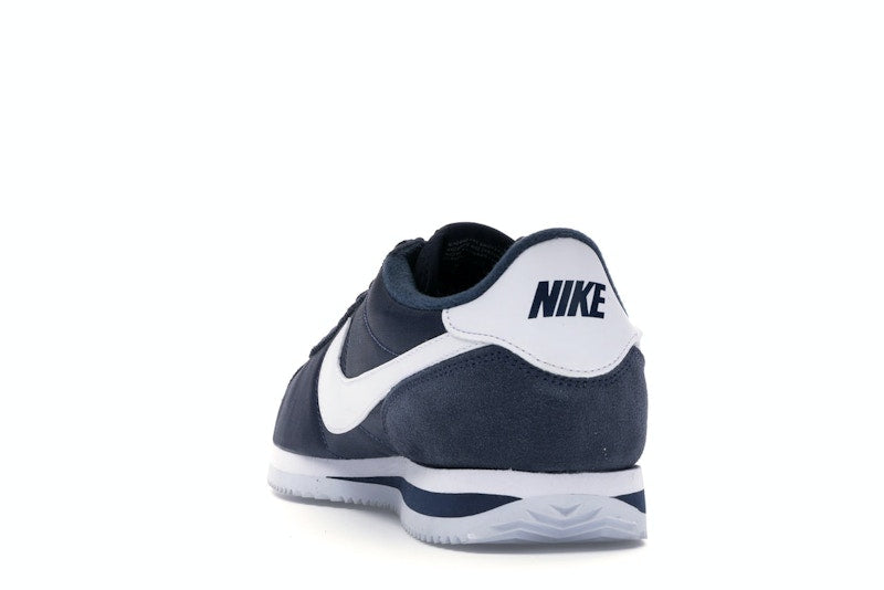 Nike Cortez Basic Nylon Obsidian White-Metallic Silver
