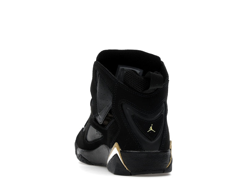 Jordan True Flight Black Metallic Gold White (GS)