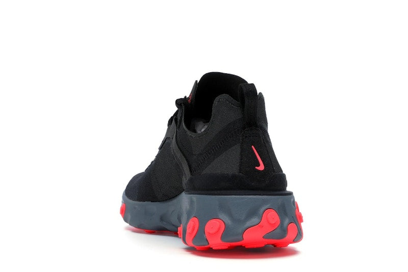 Nike React Element 55 Black Solar Red