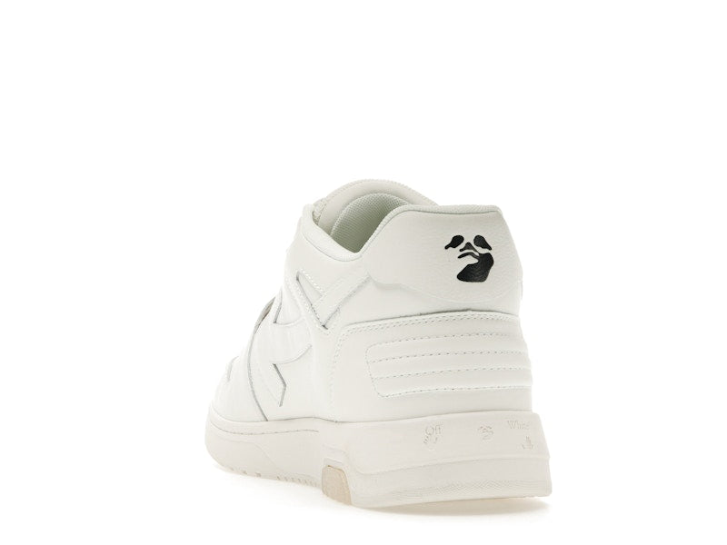 OFF-WHITE Out Of Office OOO Low Tops Triple White