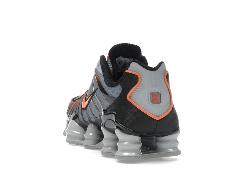 Nike Shox TL Light Smoke Grey Black Bright Mandarin