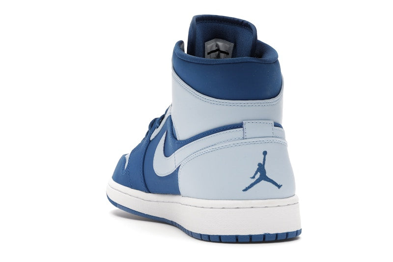 Jordan 1 Retro Mid Team Royal Ice Blue
