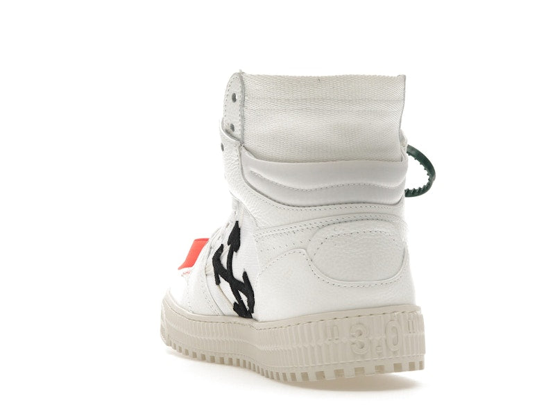 OFF-WHITE Off Court 3.0 Leather White White Orange (Bold Medial Logo)