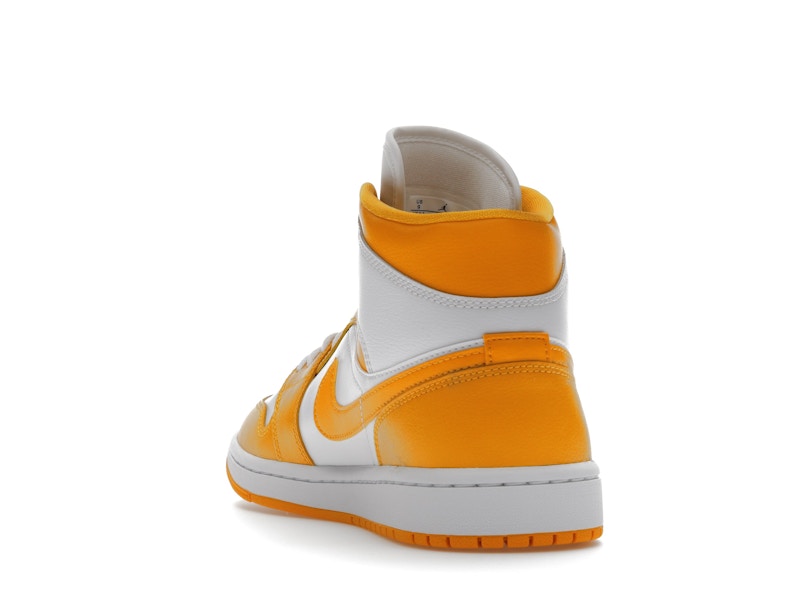 Jordan 1 Mid White University Gold (Women's)