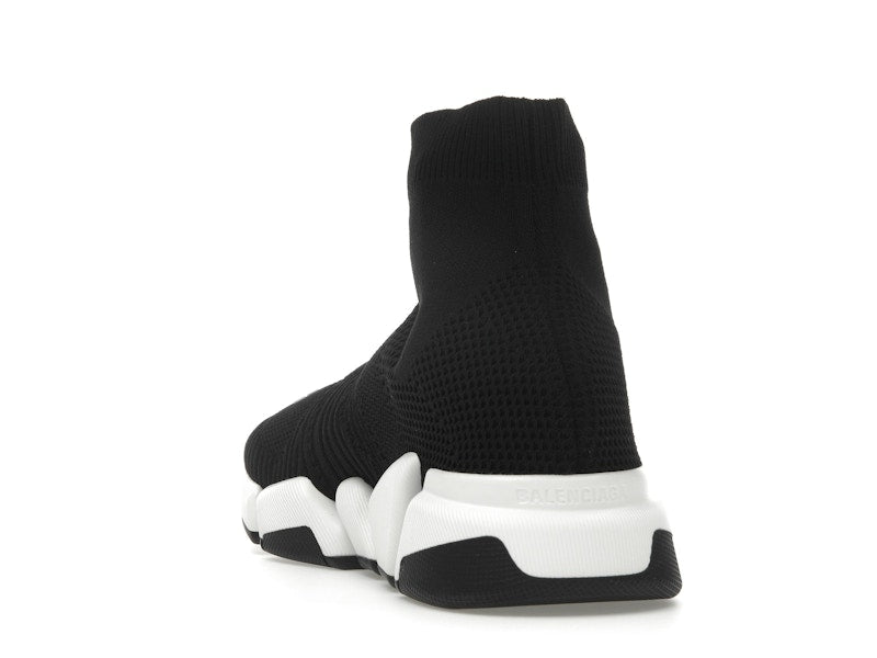 Balenciaga Speed 2.0 Lace Up Black White