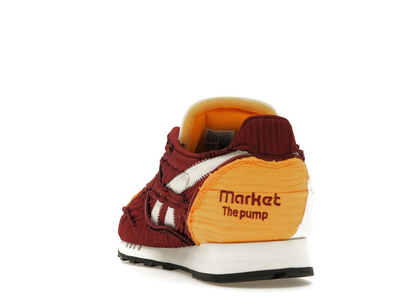 Reebok Classic Leather Pump Market Classic Burgundy